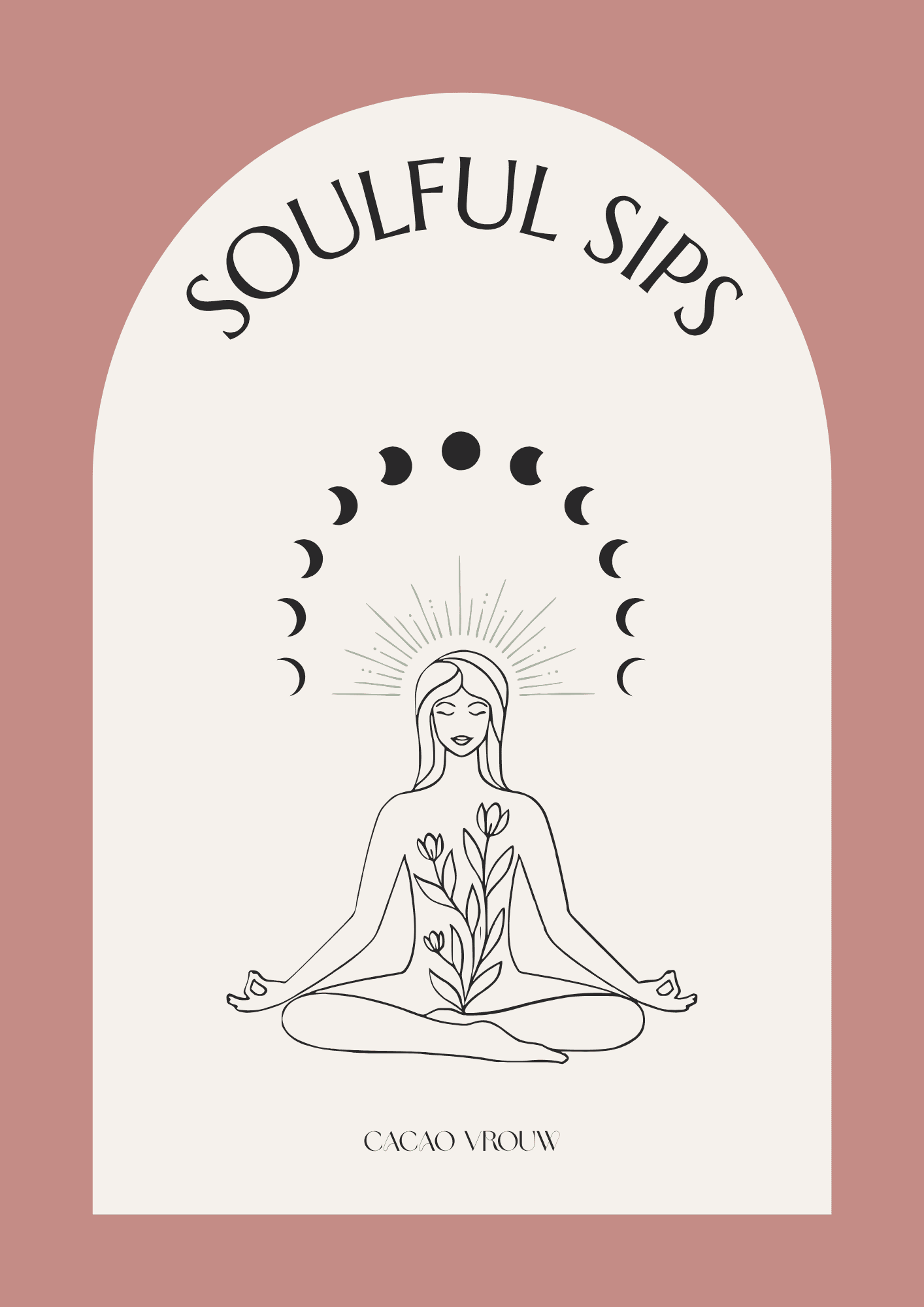 Soulful Sips Cover - Cacao Vrouw