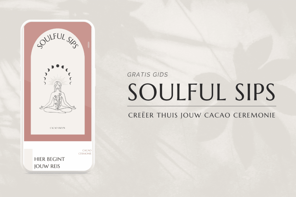 Soulful Sips Cacao Ceremonie Gids promo